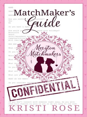 cover image of Matchmaker's Guidebook